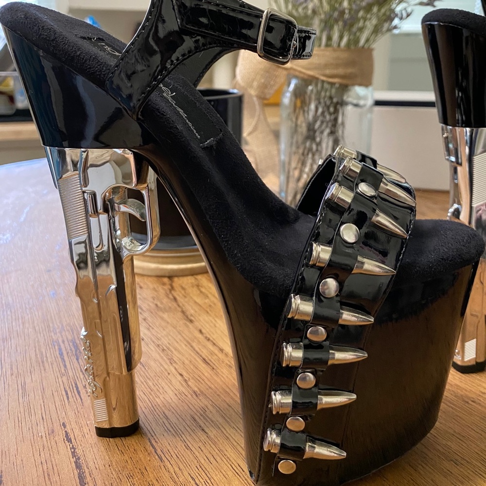 Highest heel collection size 5 gun heels